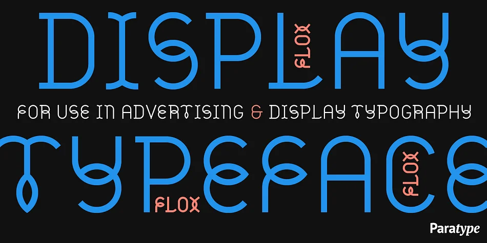 Flox by ParaType — Display Font — thumbnail 4