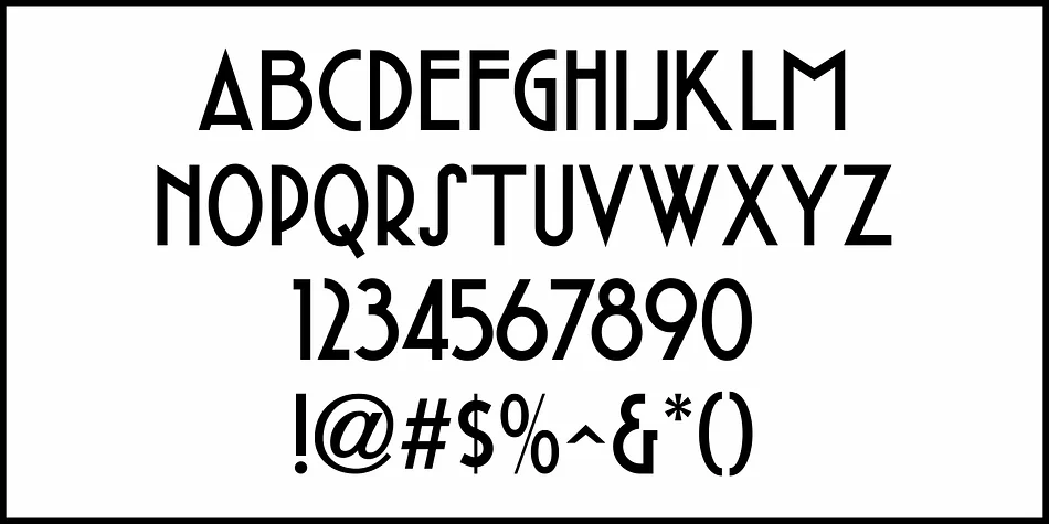 FOREIGN FILM JNL by Jeff Levine Fonts — Decorative Font — thumbnail 3