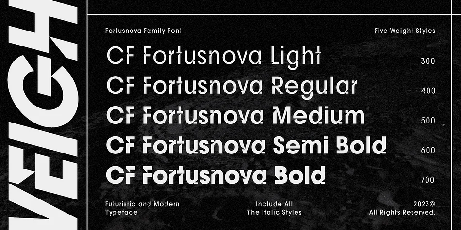 Fortusnova by Indotype Foundry — Display Font — thumbnail 4
