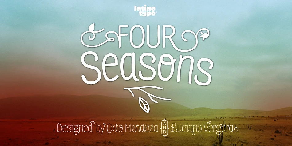 Four Seasons Super Family by Latinotype — Dingbats Font