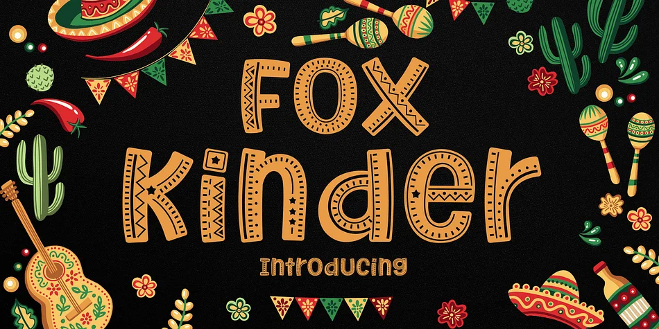 Fox Kinder by Fox7 — Decorative Font