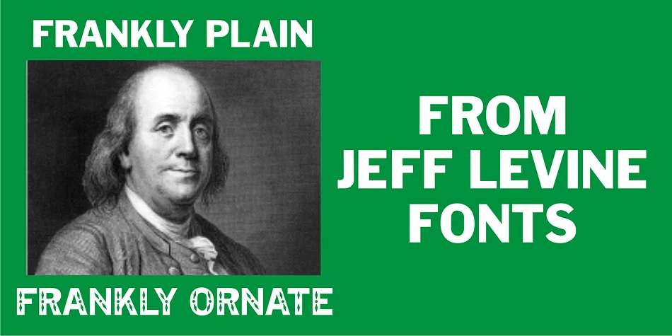 FRANKLY JNL by Jeff Levine Fonts — Display Font