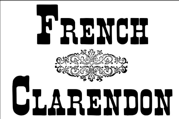 French Clarendon by Intellecta Design — Decorative Font