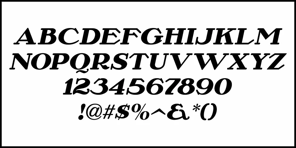 FRENCH FILM JNL by Jeff Levine Fonts — Decorative Font — thumbnail 5