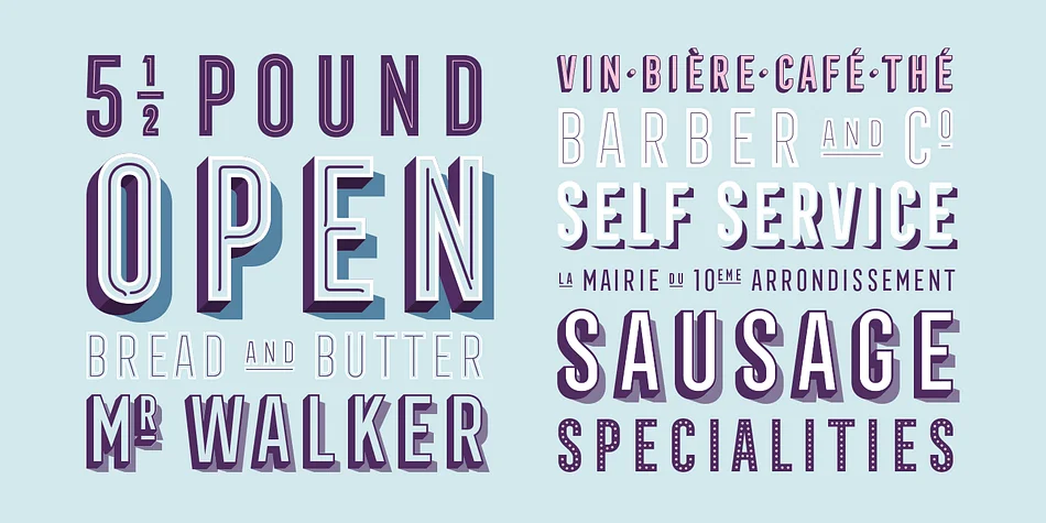 FRONTAGE CONDENSED by Juri Zaech — Display Font — thumbnail 2