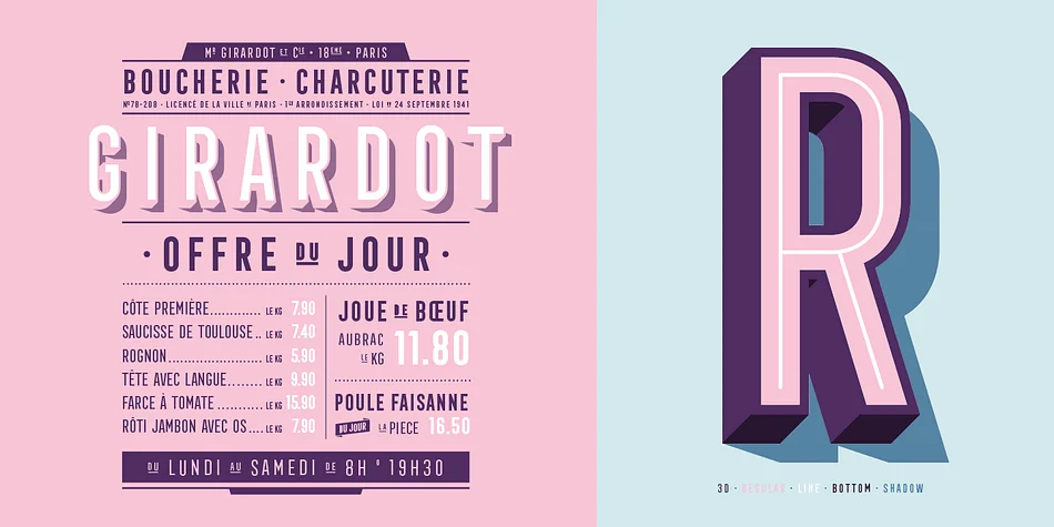 FRONTAGE CONDENSED by Juri Zaech — Display Font — thumbnail 3