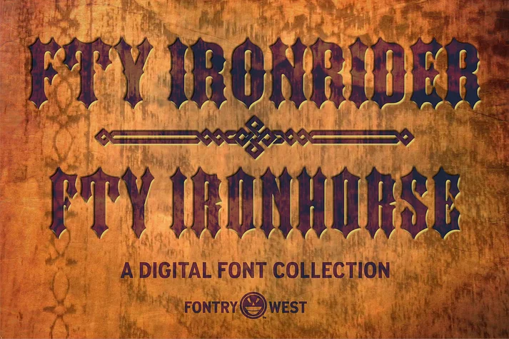 FTY by Fontry West — Decorative Font
