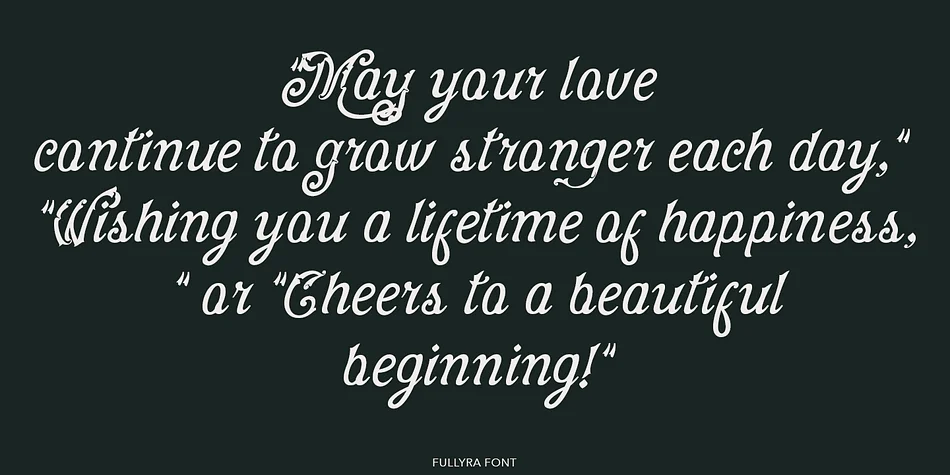 Fullyra Script by TypeClassHeroes — Script Handwritten Font — thumbnail 9