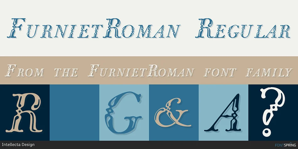 FurnietRoman by Intellecta Design — Decorative Font