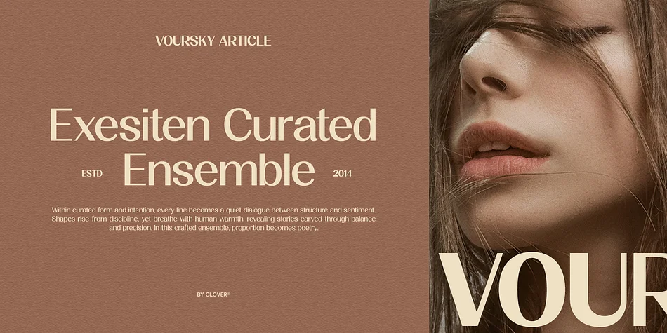 GC Clova by Glyphonic — Display Font — thumbnail 3