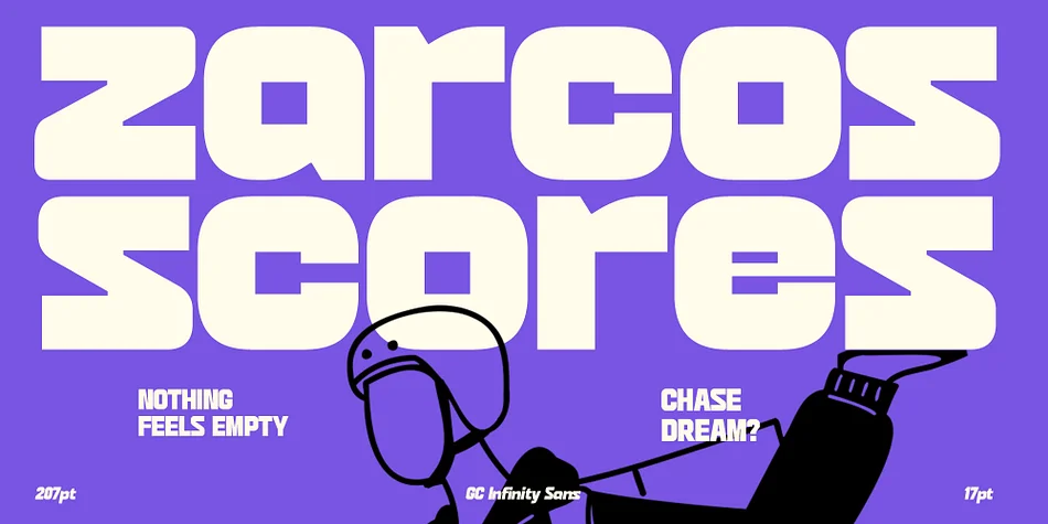 GC Infinity by Glyphonic — Blackletter Font — thumbnail 4