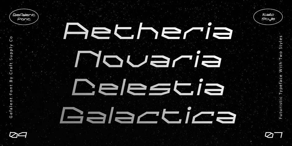 Gefalent by Craft Supply Co. — Display Font — thumbnail 2