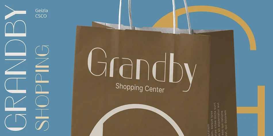 Geizla by Craft Supply Co. — Decorative Font — thumbnail 5