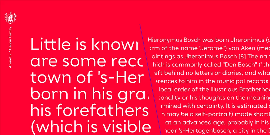 Genau by Aronetiv — Display Font — thumbnail 4