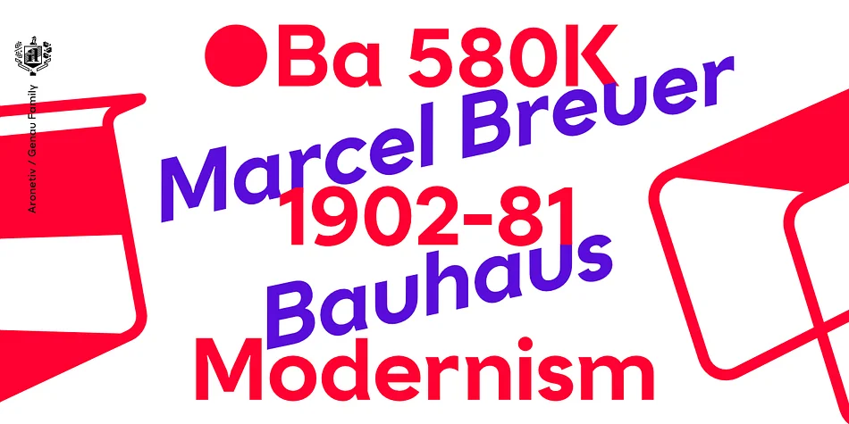 Genau by Aronetiv — Display Font — thumbnail 5