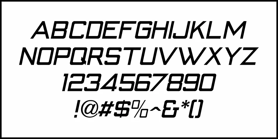 GENERIC SQUARED JNL by Jeff Levine Fonts — Display Font — thumbnail 5