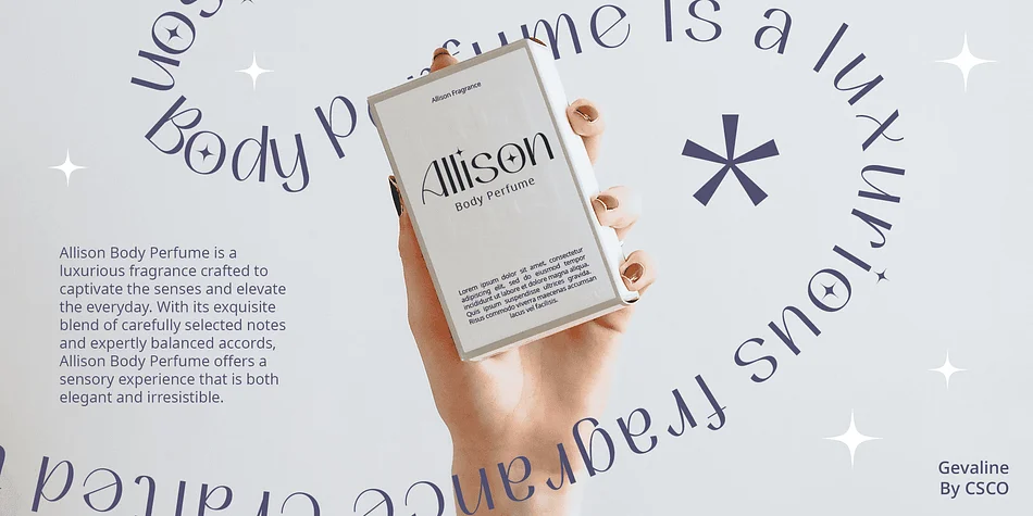 Gevaline by Craft Supply Co. — Decorative Font — thumbnail 5