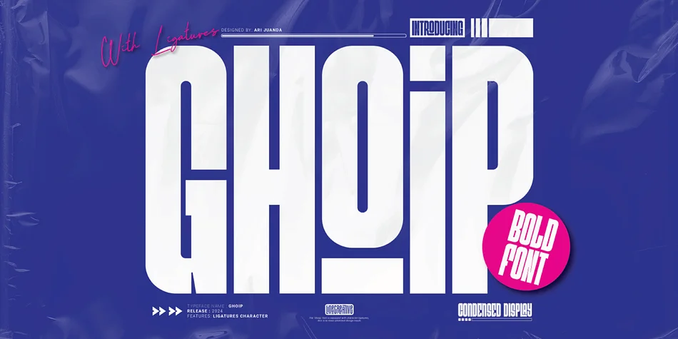 Ghoip by Linecreative — Display Font