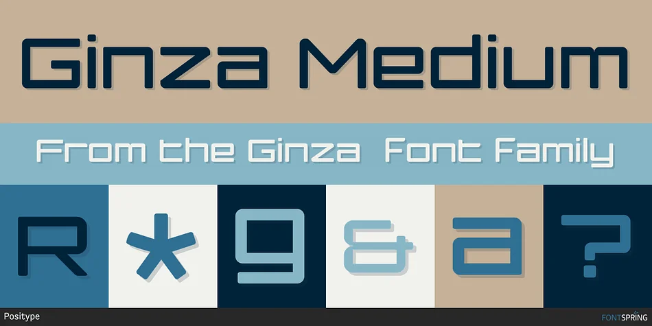 Ginza by Positype — Display Font — thumbnail 3