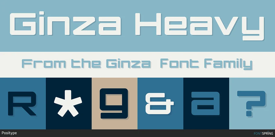 Ginza by Positype — Display Font — thumbnail 5