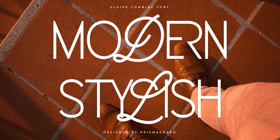 Glaire by Krismagraph — Display Font — thumbnail 10