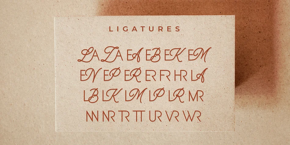 Glaire by Krismagraph — Display Font — thumbnail 8