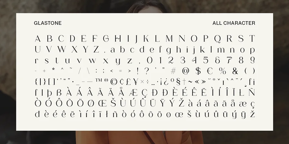 Glastone by Craft Supply Co. — Decorative Font — thumbnail 6
