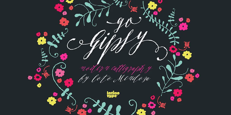 Go Gipsy by Latinotype — Dingbats Font