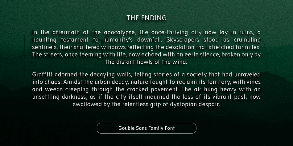 Gouble by Indotype Foundry — Display Font — thumbnail 5