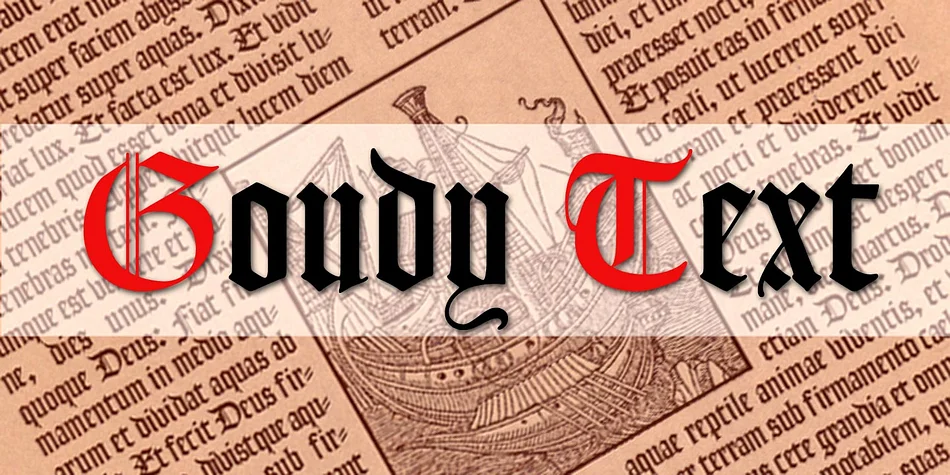 Goudy Text CT by CastleType — Blackletter Font