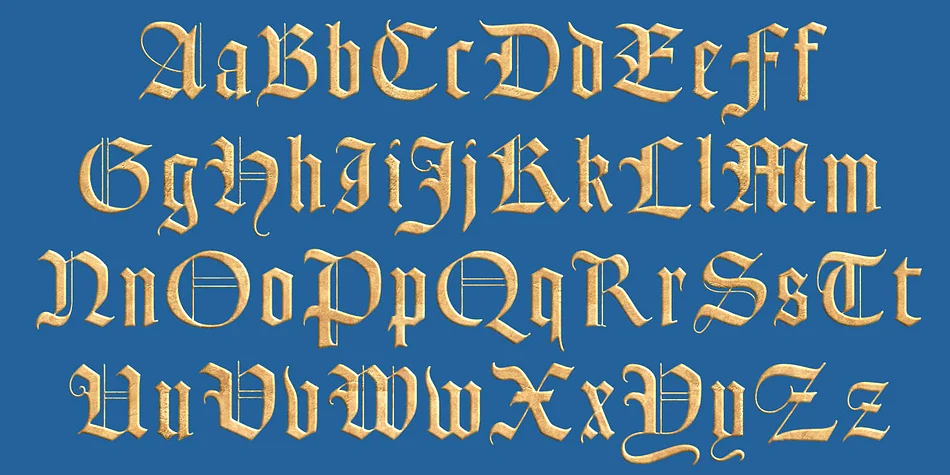 Goudy Text CT by CastleType — Blackletter Font — thumbnail 3