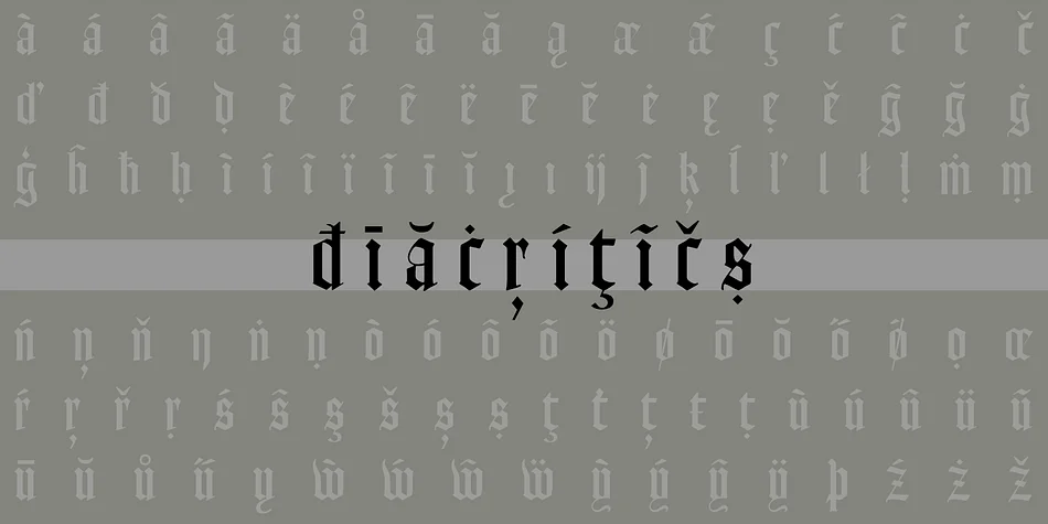 Goudy Text CT by CastleType — Blackletter Font — thumbnail 4