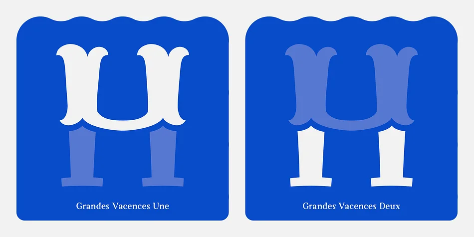 Grandes Vacances by Dharma Type — Decorative Font — thumbnail 2