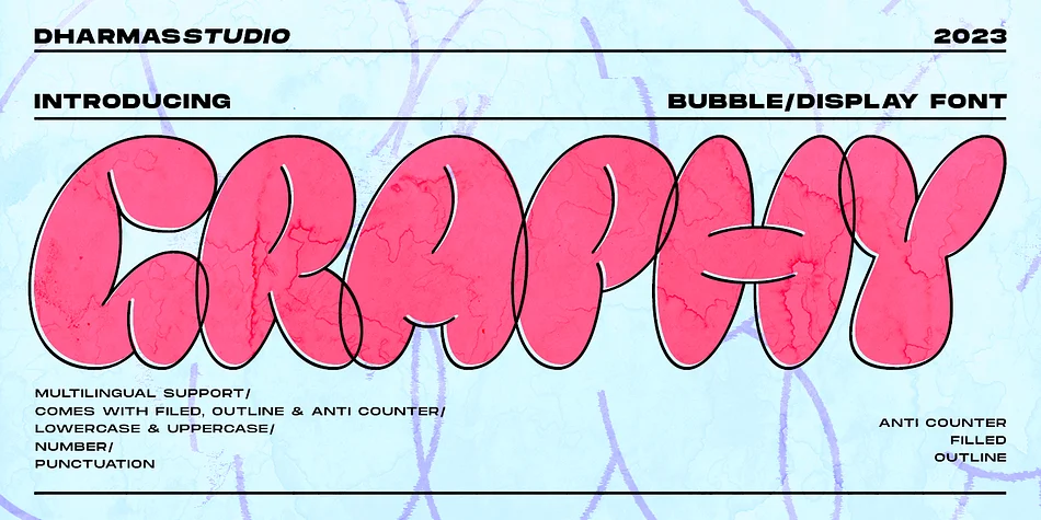 Graphy by Dharmas Studio — Display Font