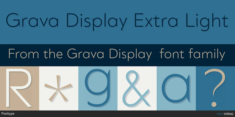 Grava Display by Positype — Display Font — thumbnail 3