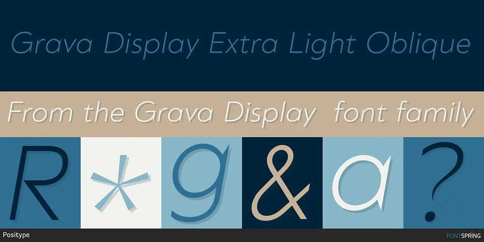 Grava Display by Positype — Display Font — thumbnail 4