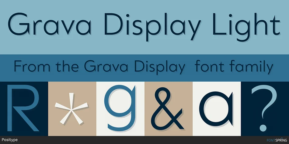 Grava Display by Positype — Display Font — thumbnail 5