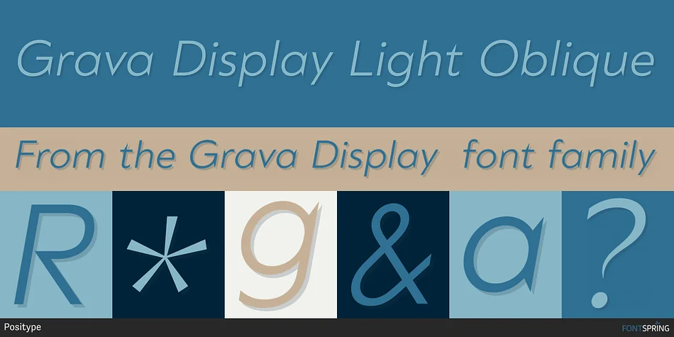 Grava Display by Positype — Display Font — thumbnail 6