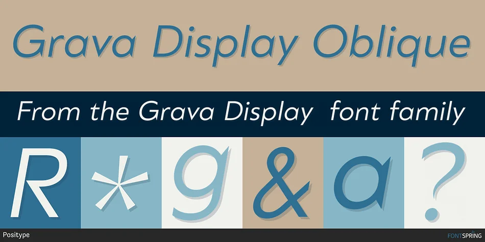 Grava Display by Positype — Display Font — thumbnail 8