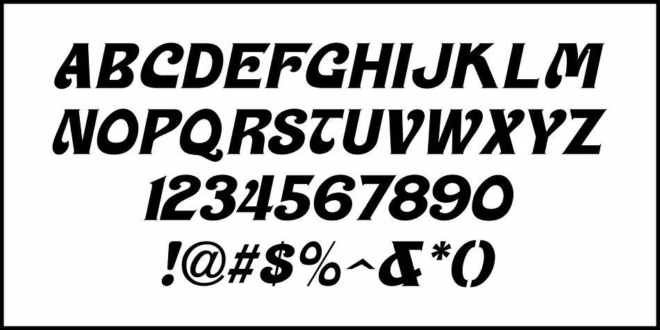 GROOVY TUESDAY JNL by Jeff Levine Fonts — Display Font — thumbnail 5