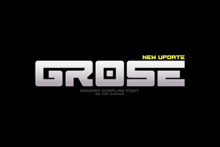 Grose by Linecreative — Display Font