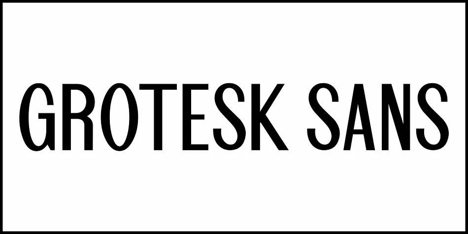 GROTESK SANS JNL by Jeff Levine Fonts — Display Font — thumbnail 2