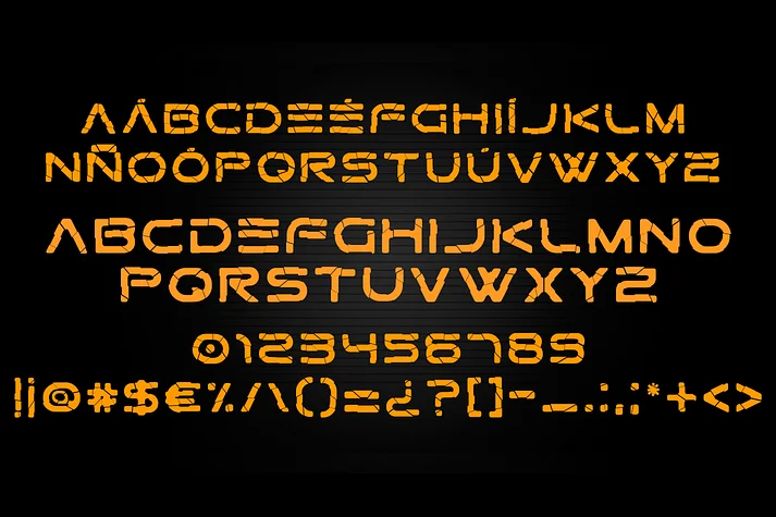 Gtek Broken by Qbotype Fonts — Display Font — thumbnail 2