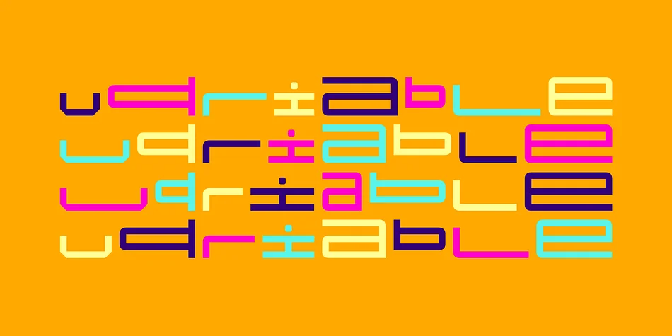 Guanare by fragTYPE β Display Font