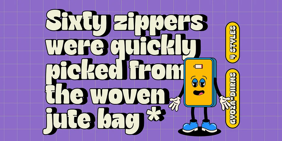 Gyoza by Dharmas Studio — Display Font — thumbnail 3