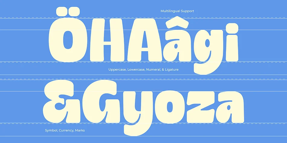 Gyoza by Dharmas Studio — Display Font — thumbnail 7