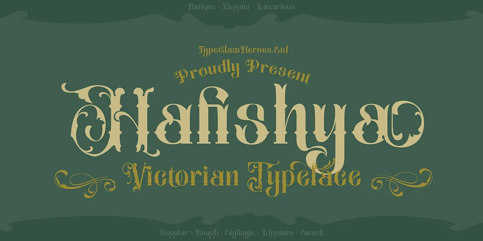 Hafishya by TypeClassHeroes — Decorative Font