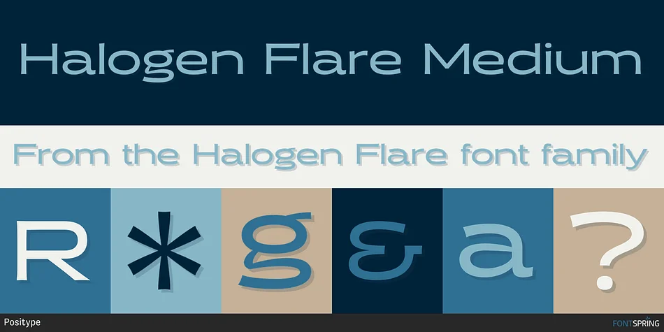 Halogen Flare by Positype — Display Font — thumbnail 9