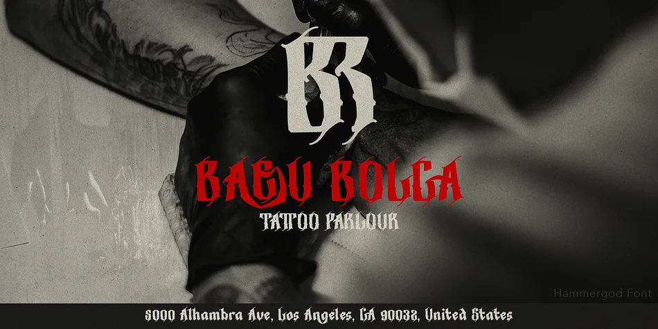 HammerGod by TypeClassHeroes — Blackletter Font — thumbnail 4
