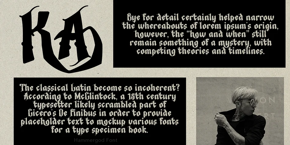 HammerGod by TypeClassHeroes — Blackletter Font — thumbnail 9